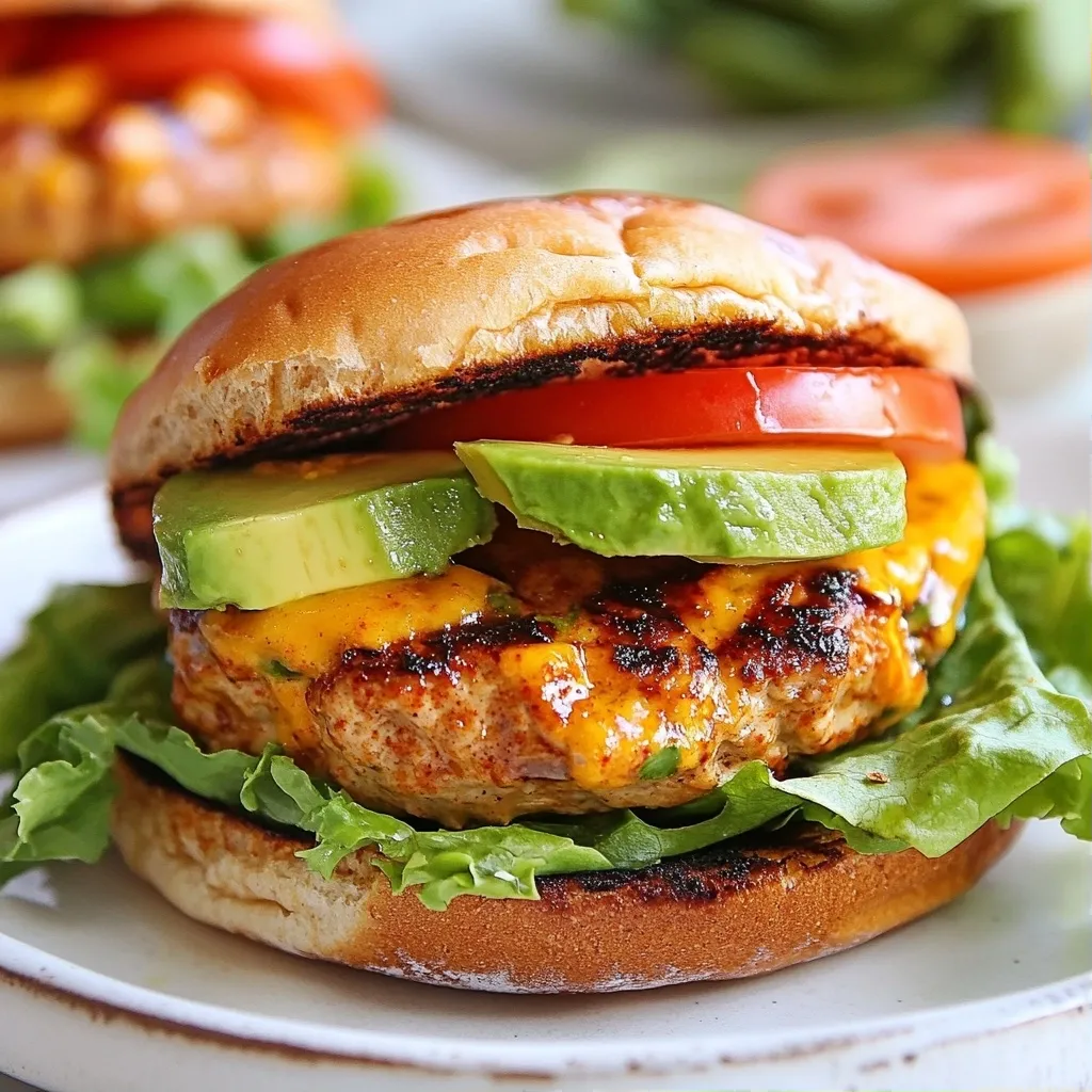 Spicy Trend High Protein Recipes Grilled Turkey Burgers