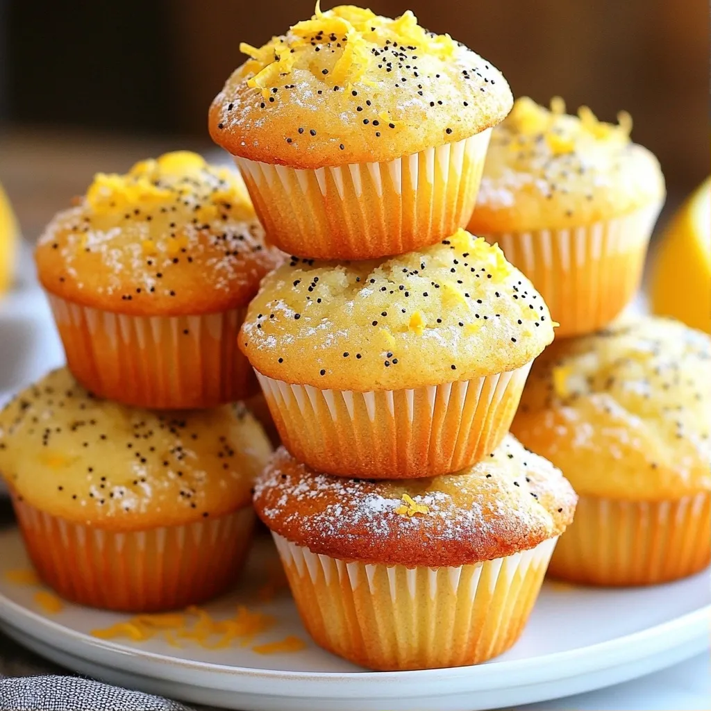 Moist Air Fryer Recipes Lemon Poppy Seed Muffins