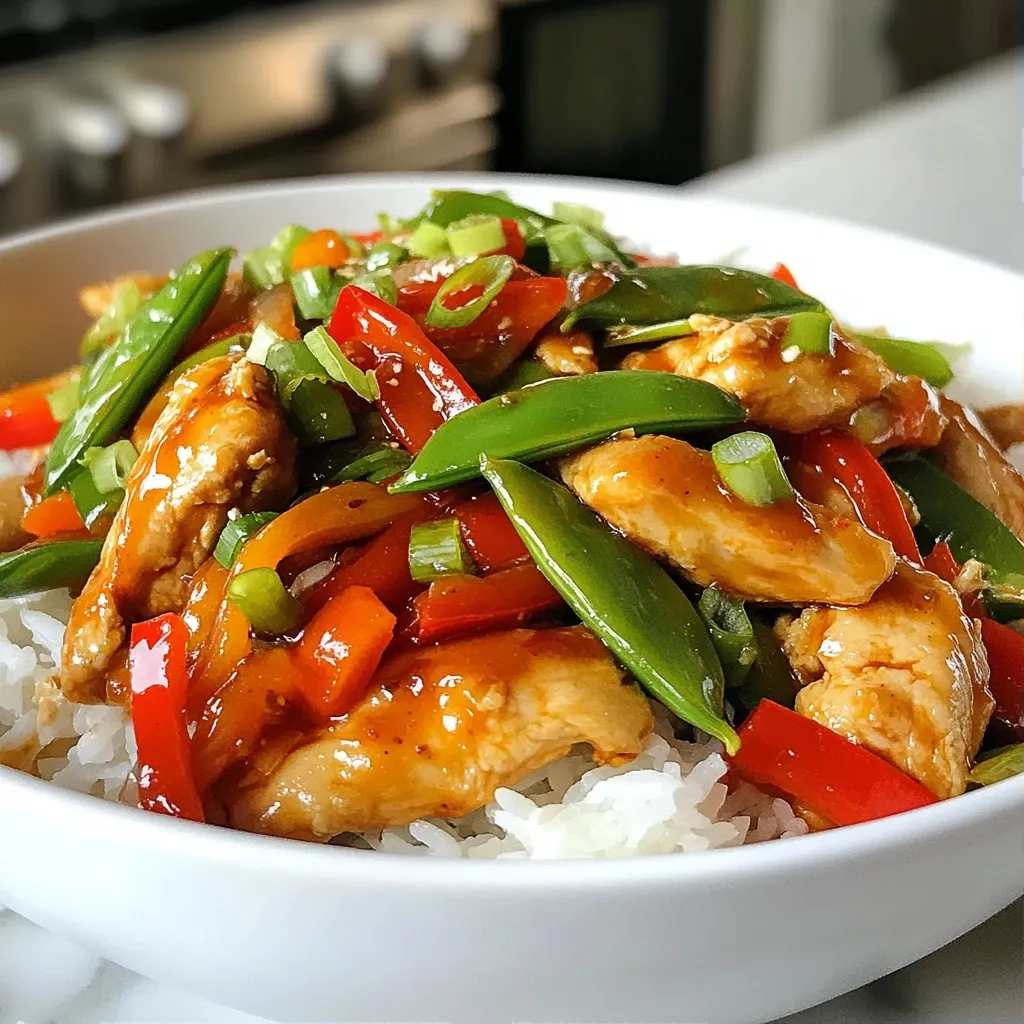 Quick Chicken Recipes Spicy Szechuan Chicken Stir Fry