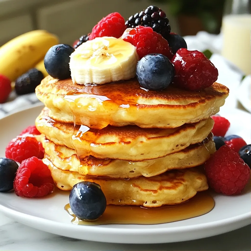 Fluffy Protein-packed Recipes Greek Yogurt Pancakes