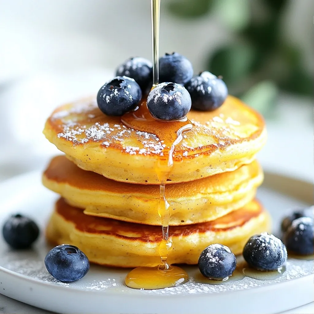 Fluffy High Protein Recipes Quinoa Pancakes Delight
