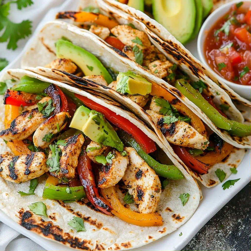 Zesty Protein-packed Recipes Grilled Chicken Fajitas