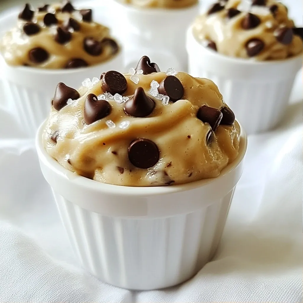 Quick Desserts Chocolate Chip Cookie Dough Delight