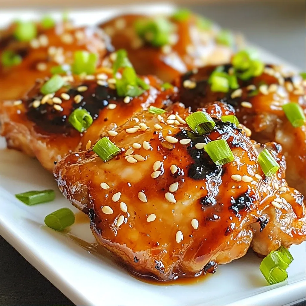 Juicy Protein-packed Recipes Teriyaki Chicken Thighs
