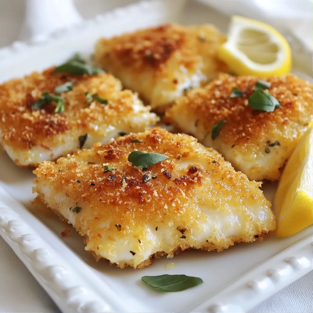 Crispy Easy Dinner Recipes Parmesan Crusted Tilapia