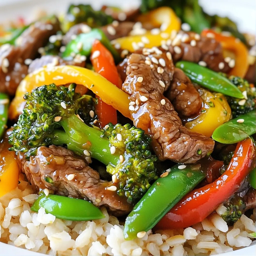Savoury High Protein Beef and Broccoli Stir Fry Recipe