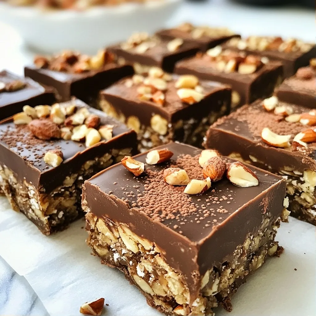 No Bake Desserts Chocolate Hazelnut Crunch Delight