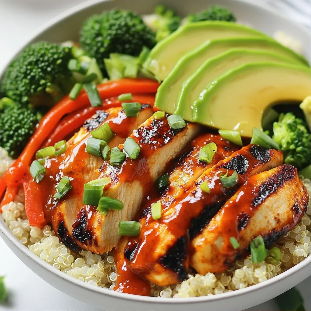 Juicy High Protein Recipes Sriracha Chicken Meal Prep