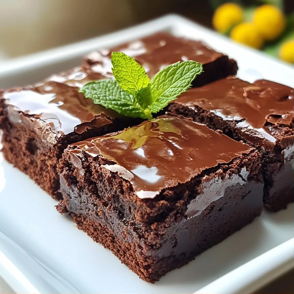 Gooey Protein Chocolate Mint Brownies Recipe Guide