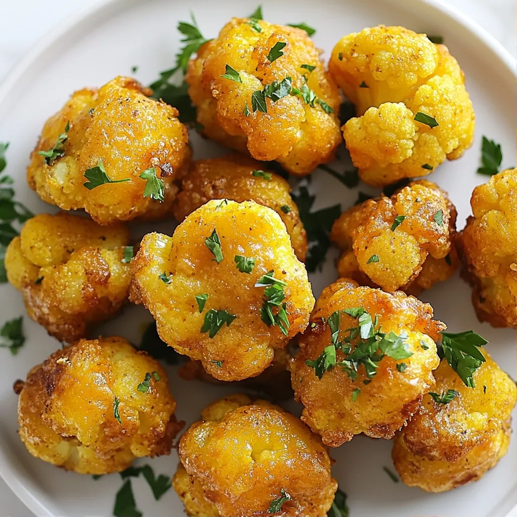 Crispy Protein-Packed Recipes Air Fryer Cauliflower Bites