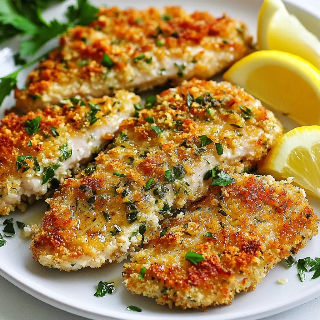 Herb-Crusted High Protein Recipes Turkey Cutlets Delight