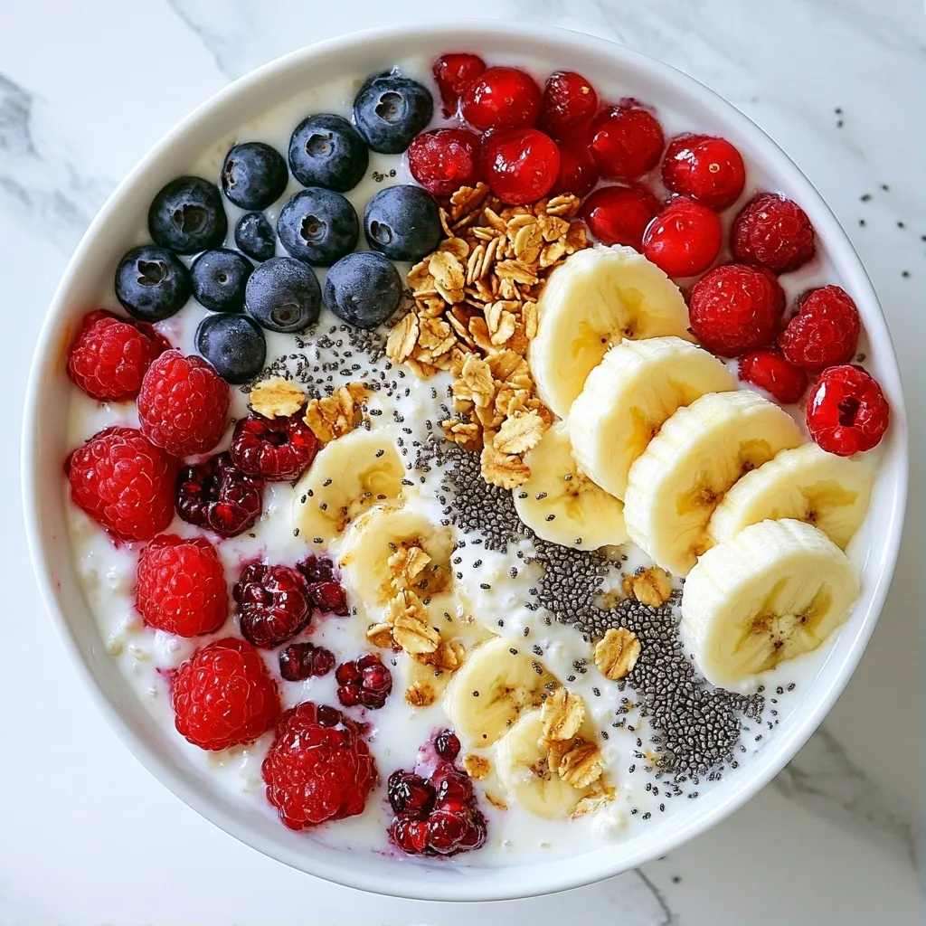 Creamy Protein-packed Cottage Cheese Smoothie Bowl