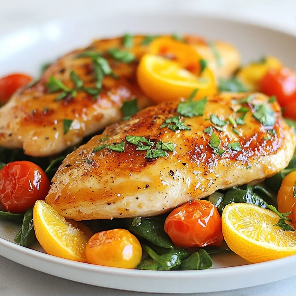 Zesty Easy Dinner Recipes Citrus Chicken Skillet