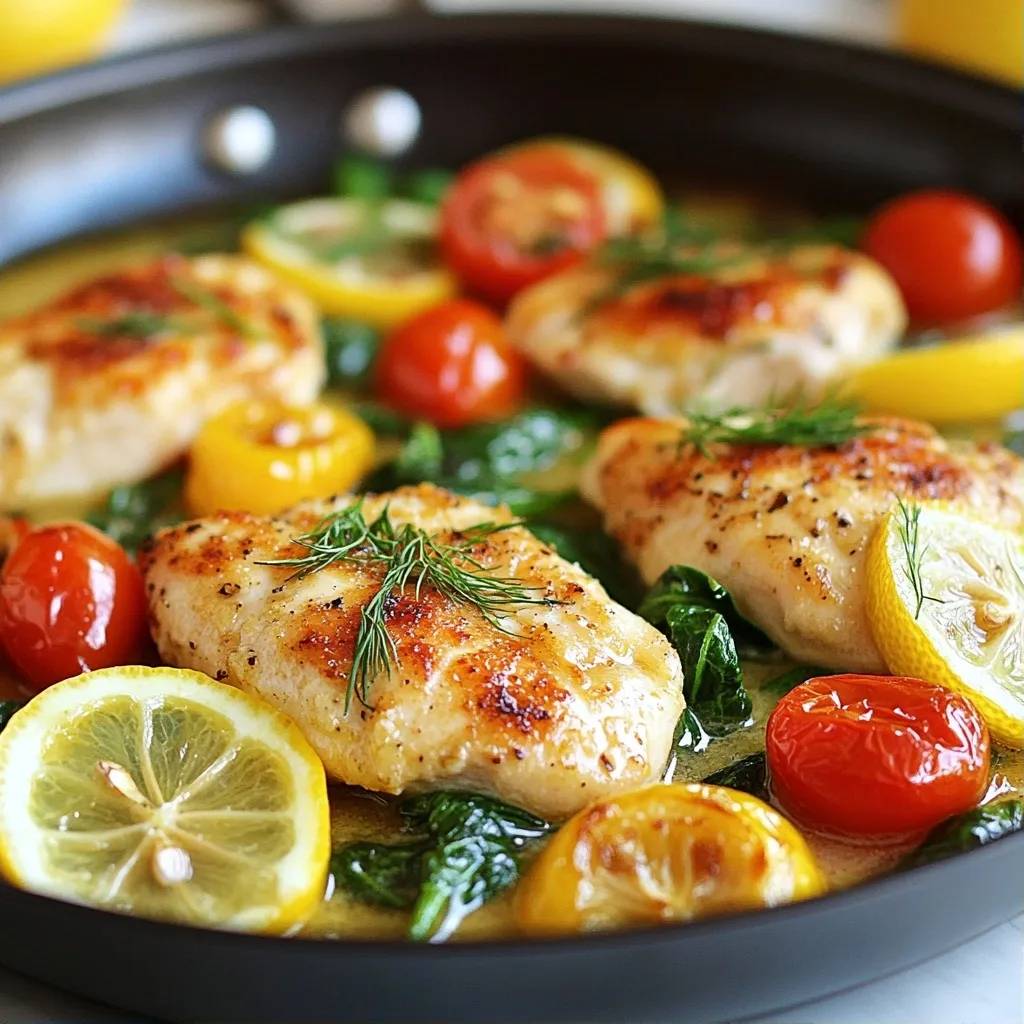Easy Chicken Lemon Dill Skillet Flavorful Weeknight Meal
