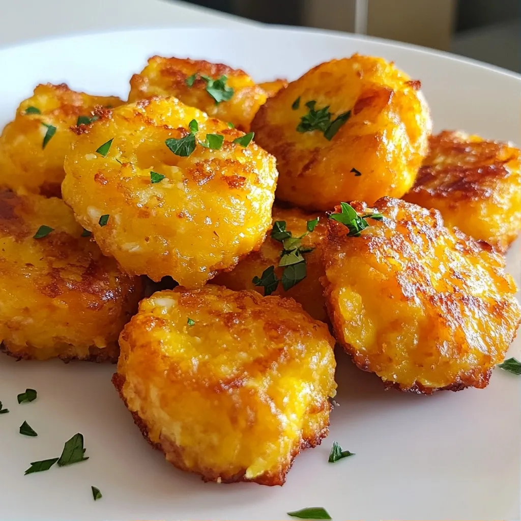 Savory Air-Fryer Snacks Sweet Potato Tots Recipe