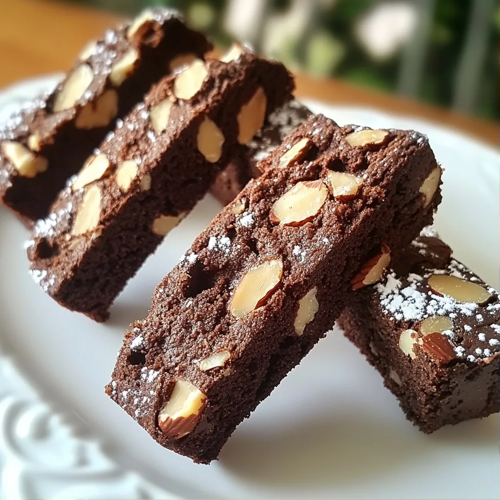 Delicious Air Fryer Recipes Chocolate Almond Biscotti
