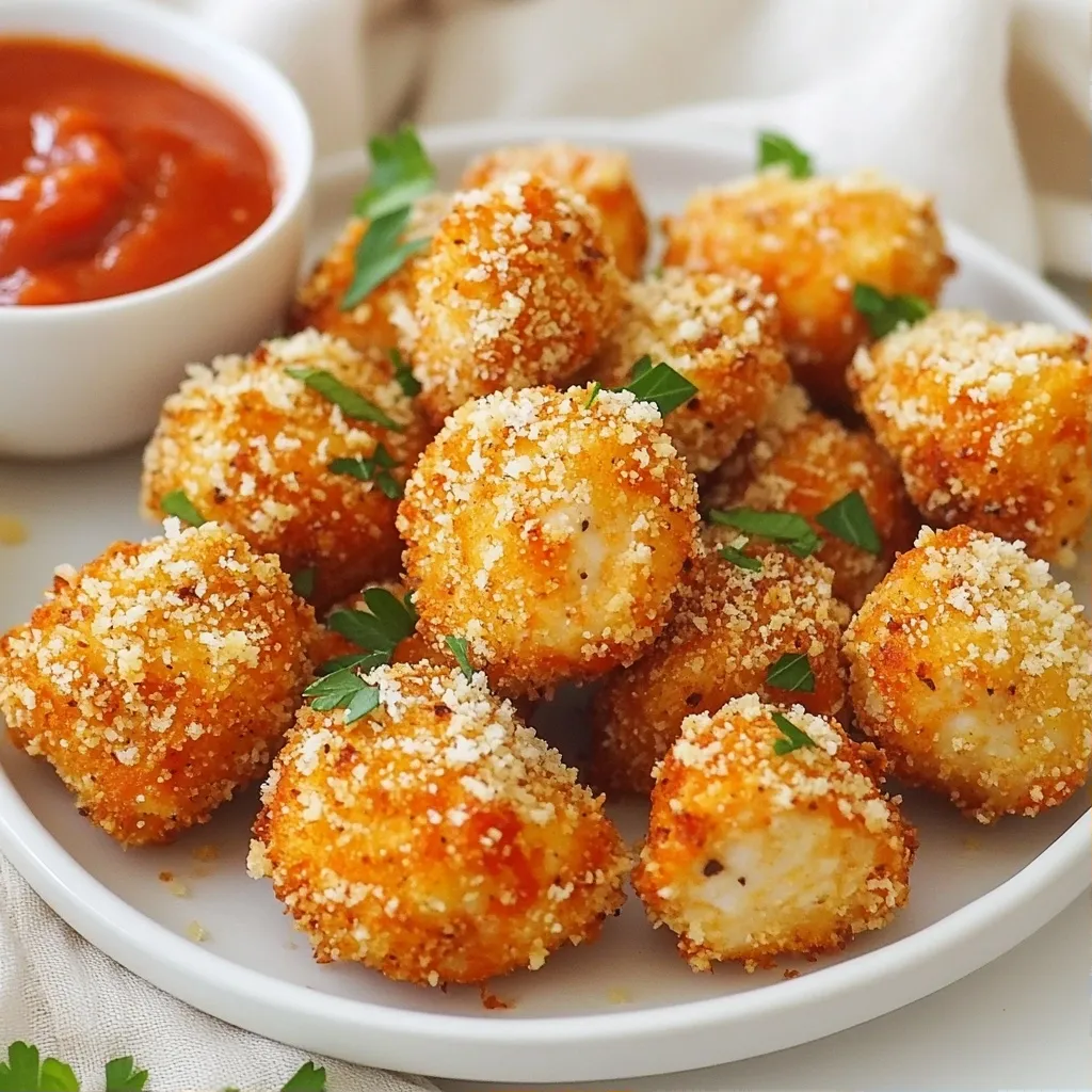 Crispy Protein-Packed Recipes Parmesan Crusted Chicken Bites