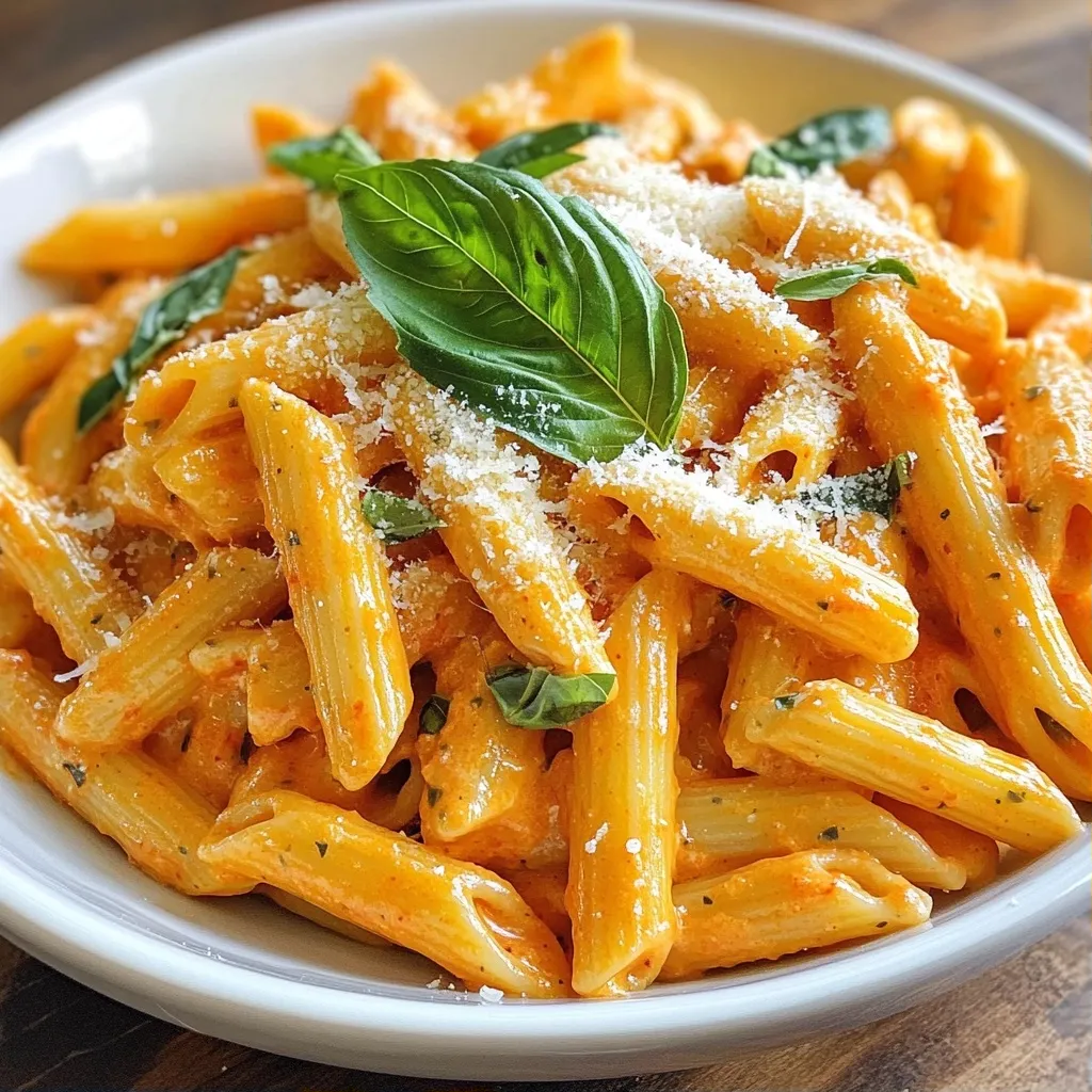 Creamy Easy Dinner Recipes Tomato Basil Pasta Delight