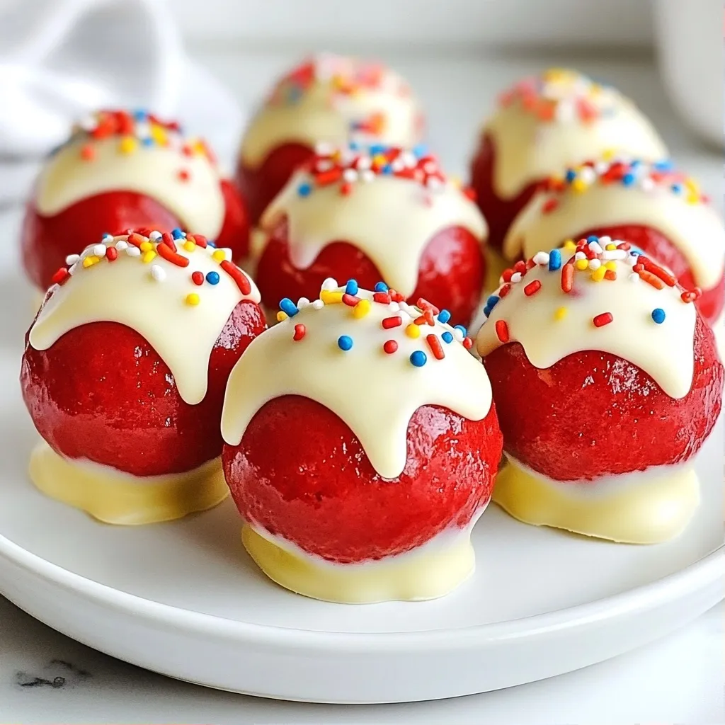 Decadent Air Fryer Recipes Red Velvet Cake Balls Treat