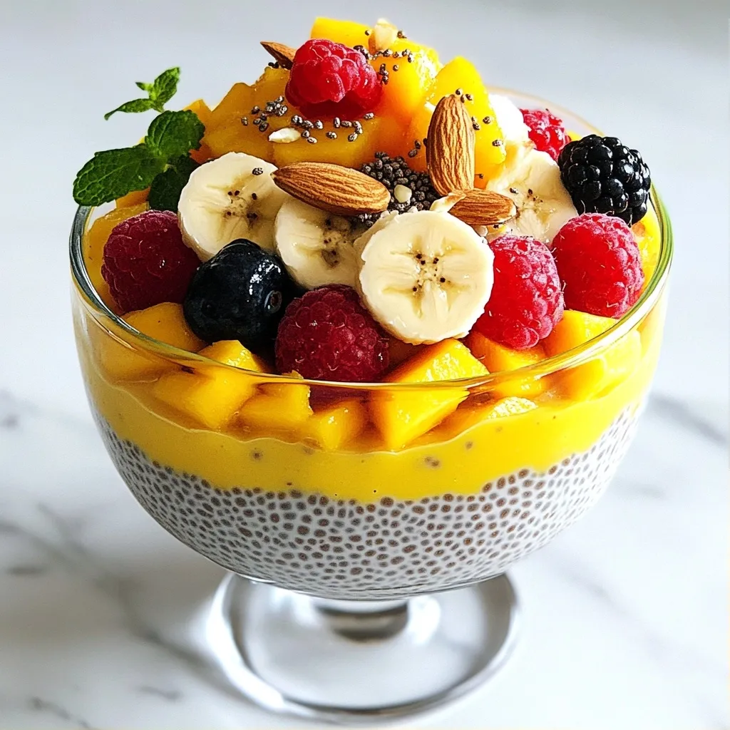 Spiced High Protein Recipes Chia Seed Breakfast Pudding