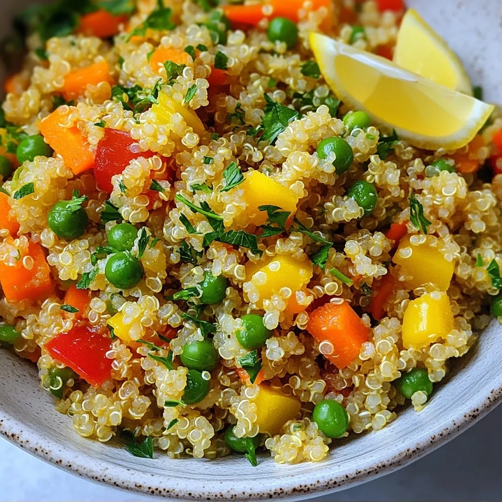 Savory Protein-Packed Recipes Garlic Herb Quinoa Pilaf