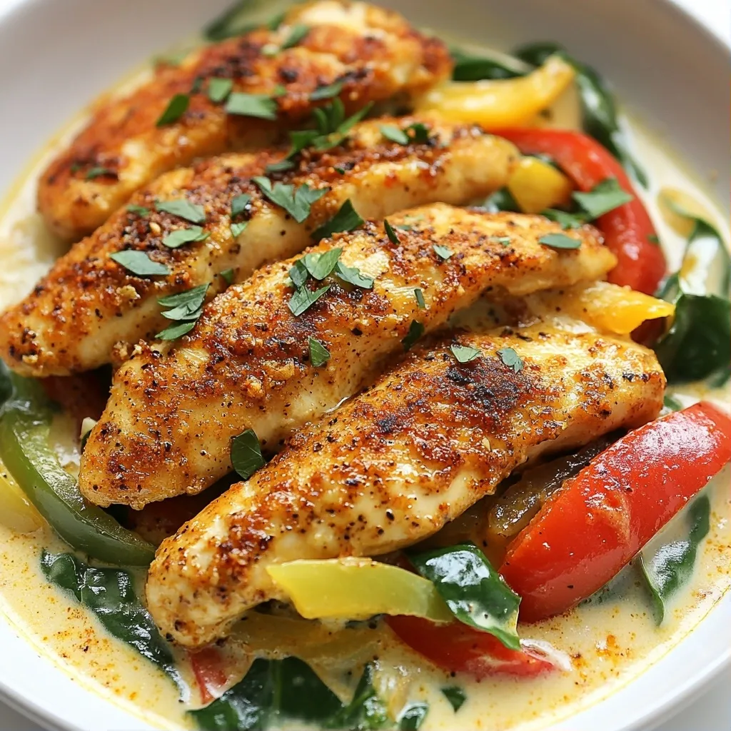 Sizzling Easy Dinner Recipes Cajun Chicken Skillet