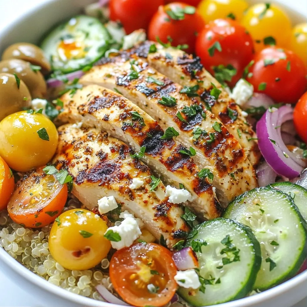 Zesty Protein-Packed Recipes Greek Chicken Bowls