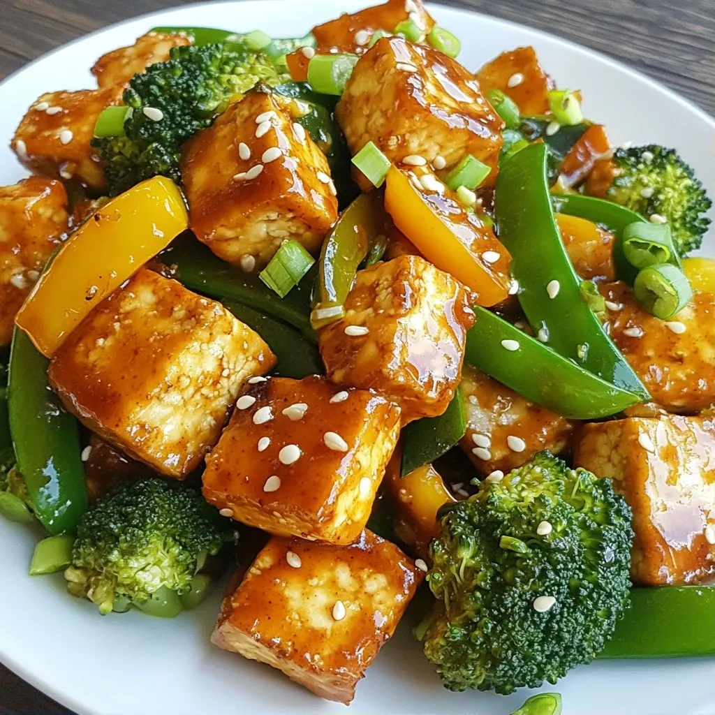 Spicy Protein-Packed Recipes Tofu Stir Fry Delight