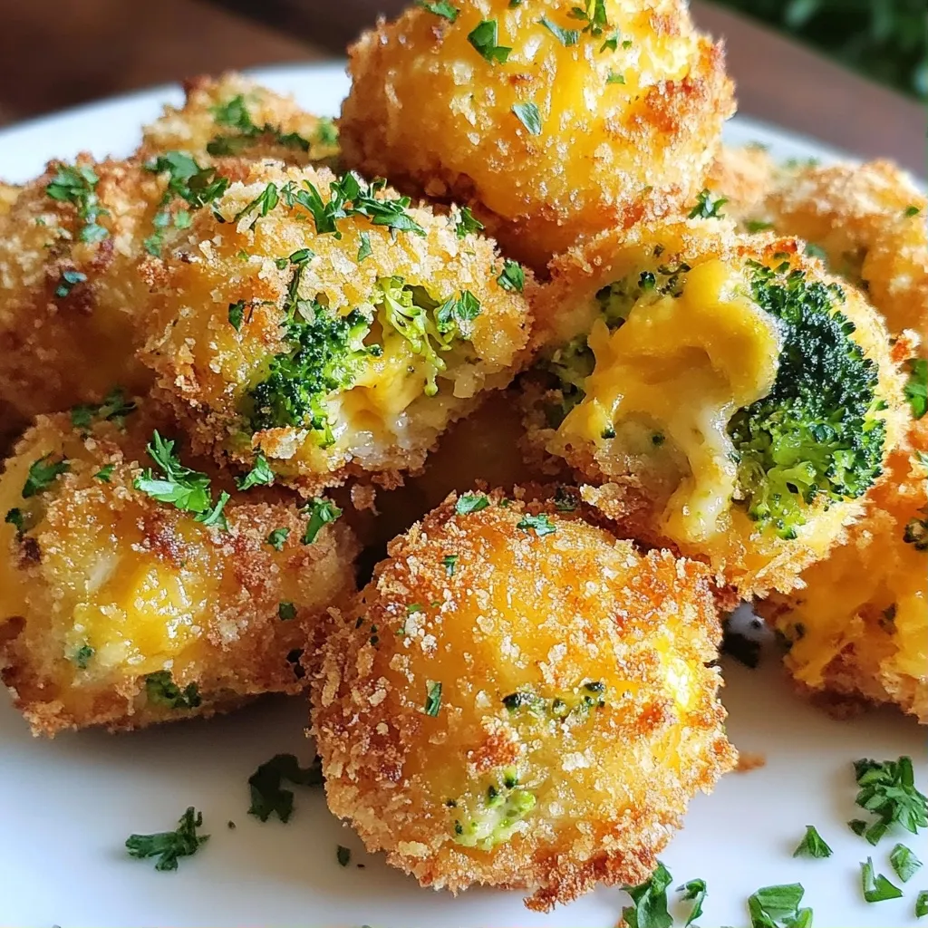 Savory air-fryer snacks Cheddar Broccoli Bites Recipe