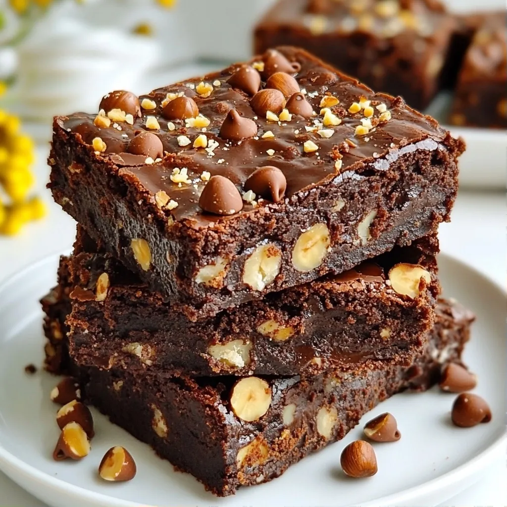 Fudgy Air Fryer Recipes Chocolate Hazelnut Brownies