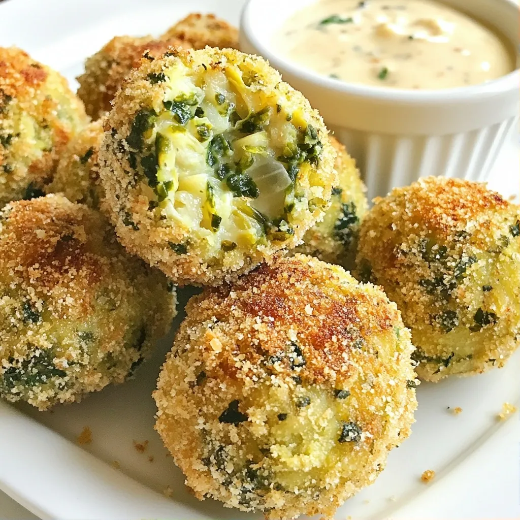 Savory Air Fryer Recipes Spinach Artichoke Balls