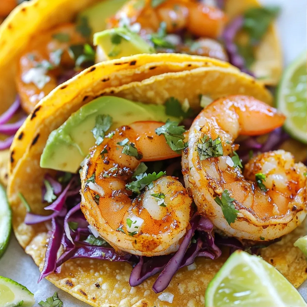 Zesty Quick 30-Minute Meals Chili Lime Shrimp Tacos