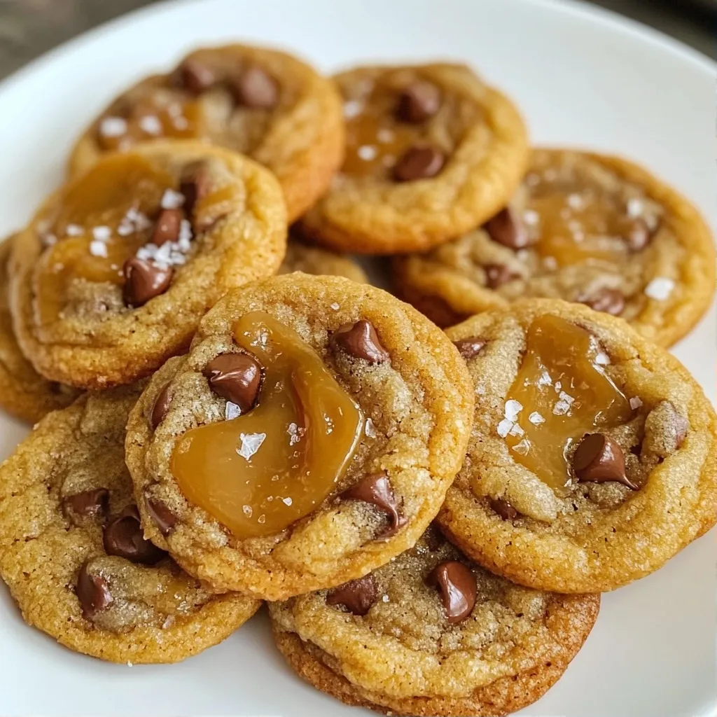 Gooey Air Fryer Recipes Salted Caramel Chocolate Chip Cookies
