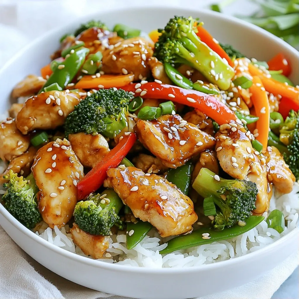 Quick Chicken Recipes Teriyaki Chicken Stir Fry Delight