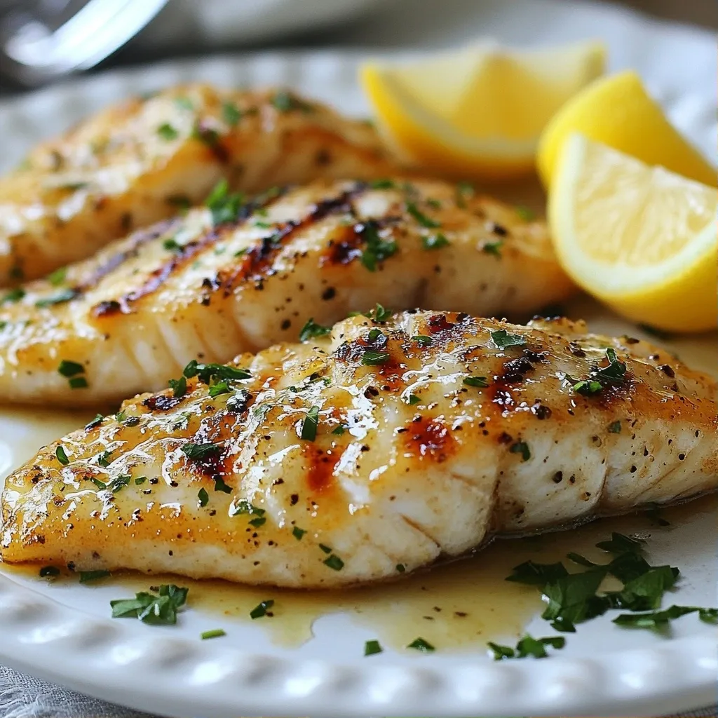 Savory High Protein Recipes Lemon Pepper Grilled Tilapia