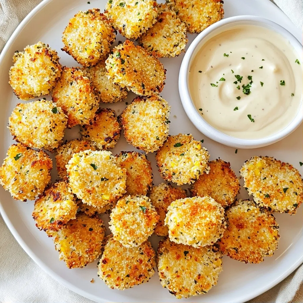 Crispy Trend High Protein Recipes Air Fried Chickpea Nuggets