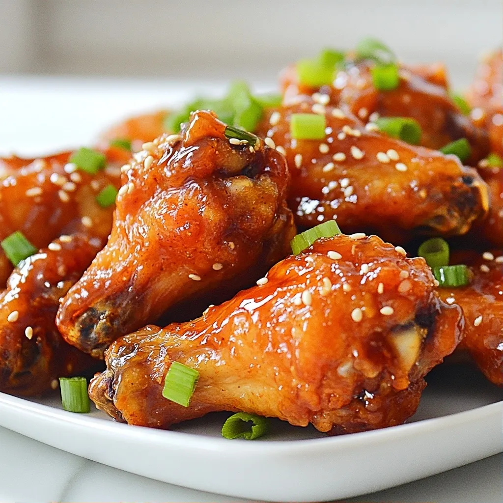 Spicy Protein-packed Sriracha Honey Chicken Wings