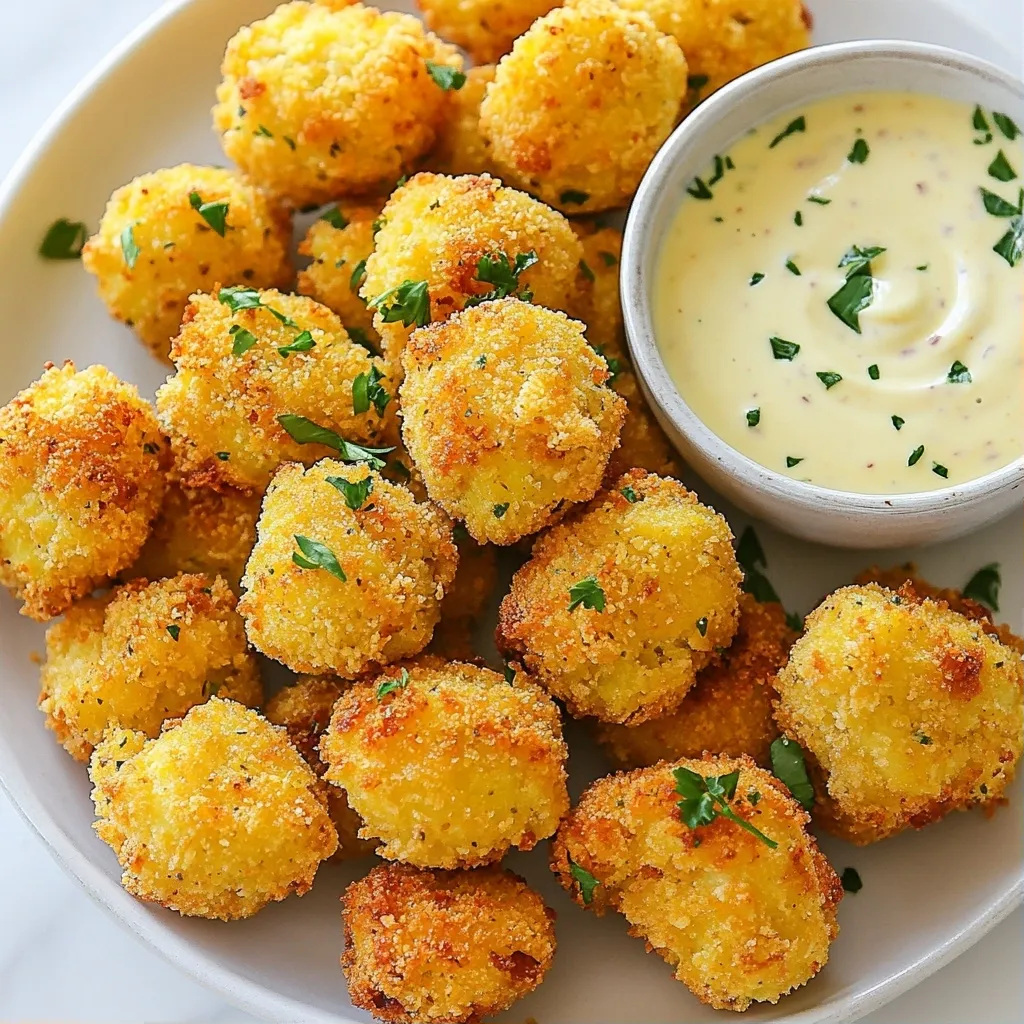 Crispy High Protein Recipes Baked Chickpea Nuggets