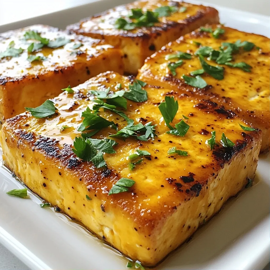 Tangy Trend High Protein Recipes Mustard Glazed Tofu