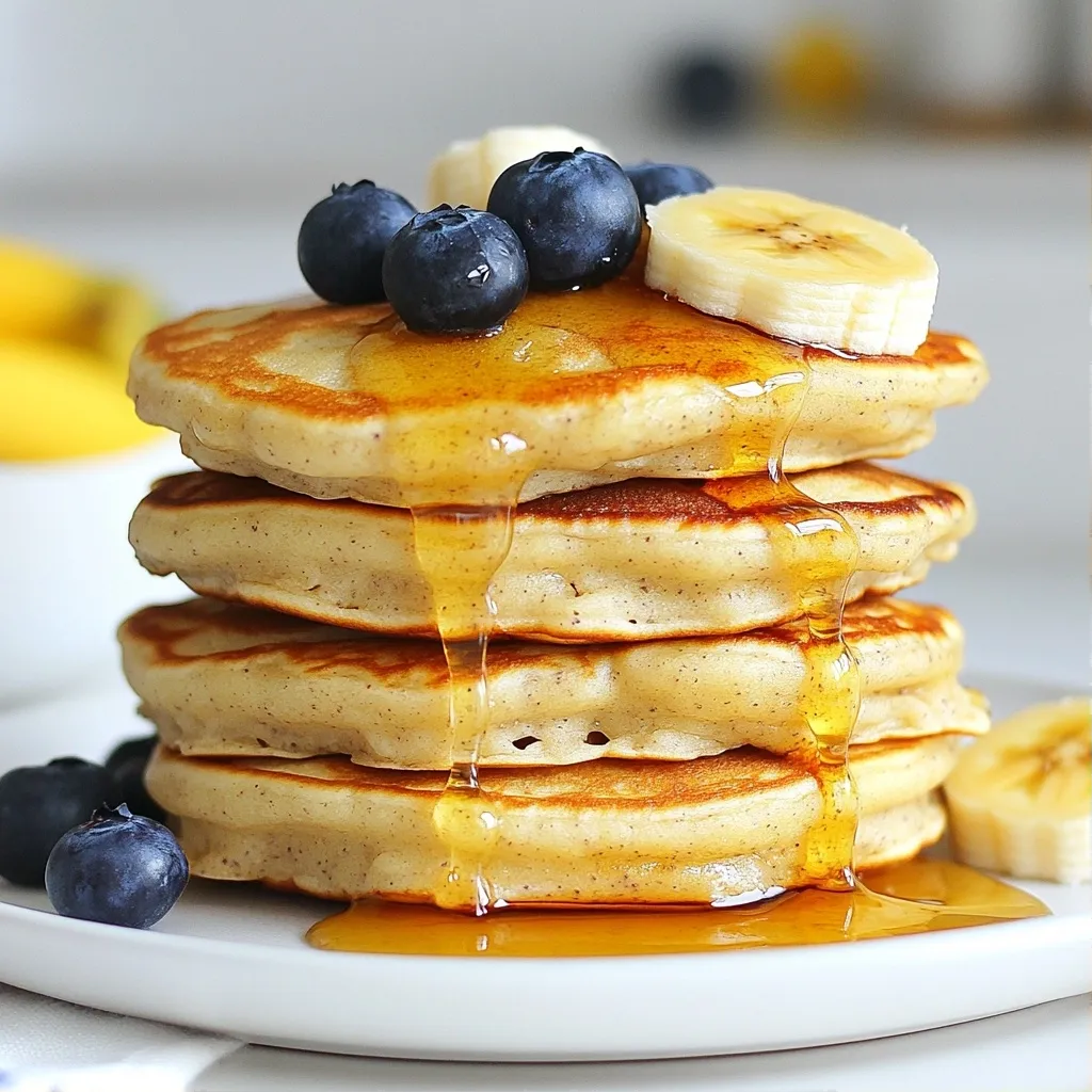 Fluffy Protein-packed Vanilla Protein Pancakes Recipe
