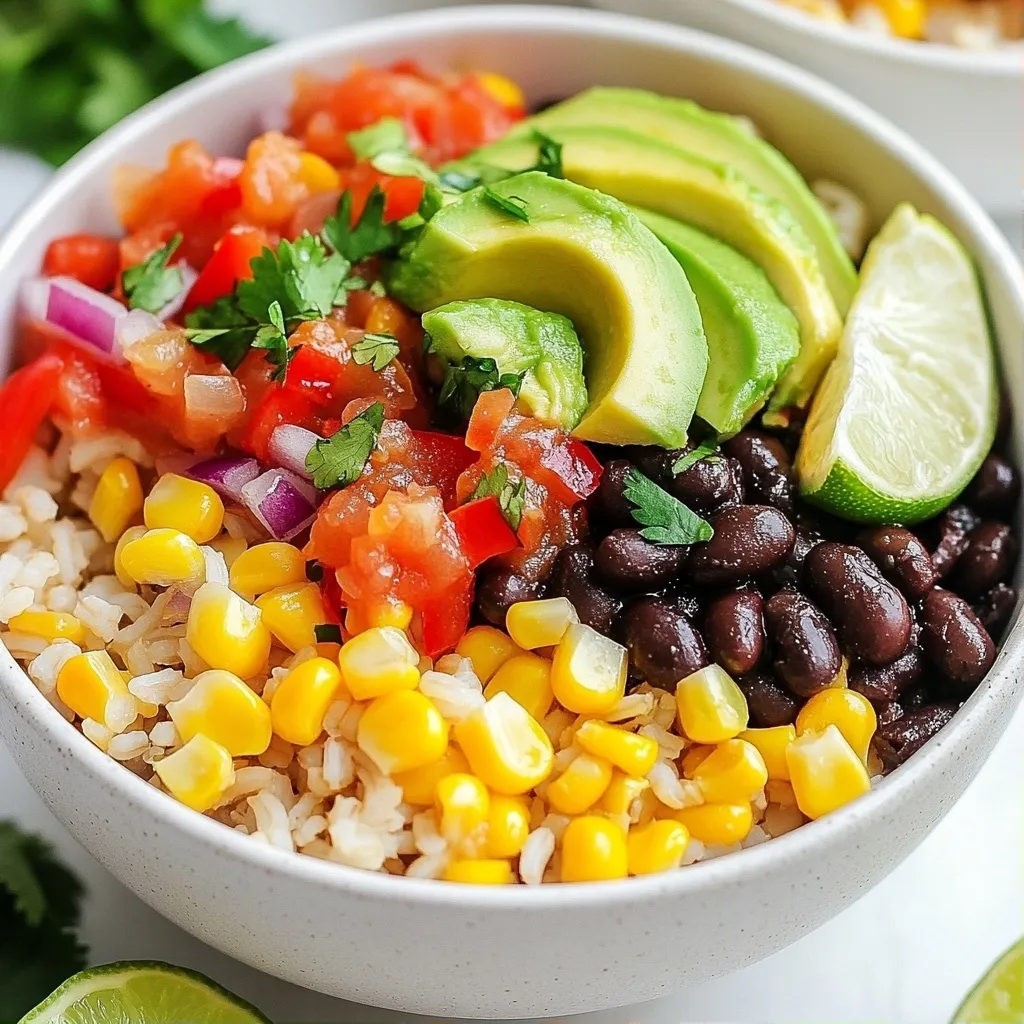 Hearty Air Fryer Recipes Black Bean Burrito Bowls