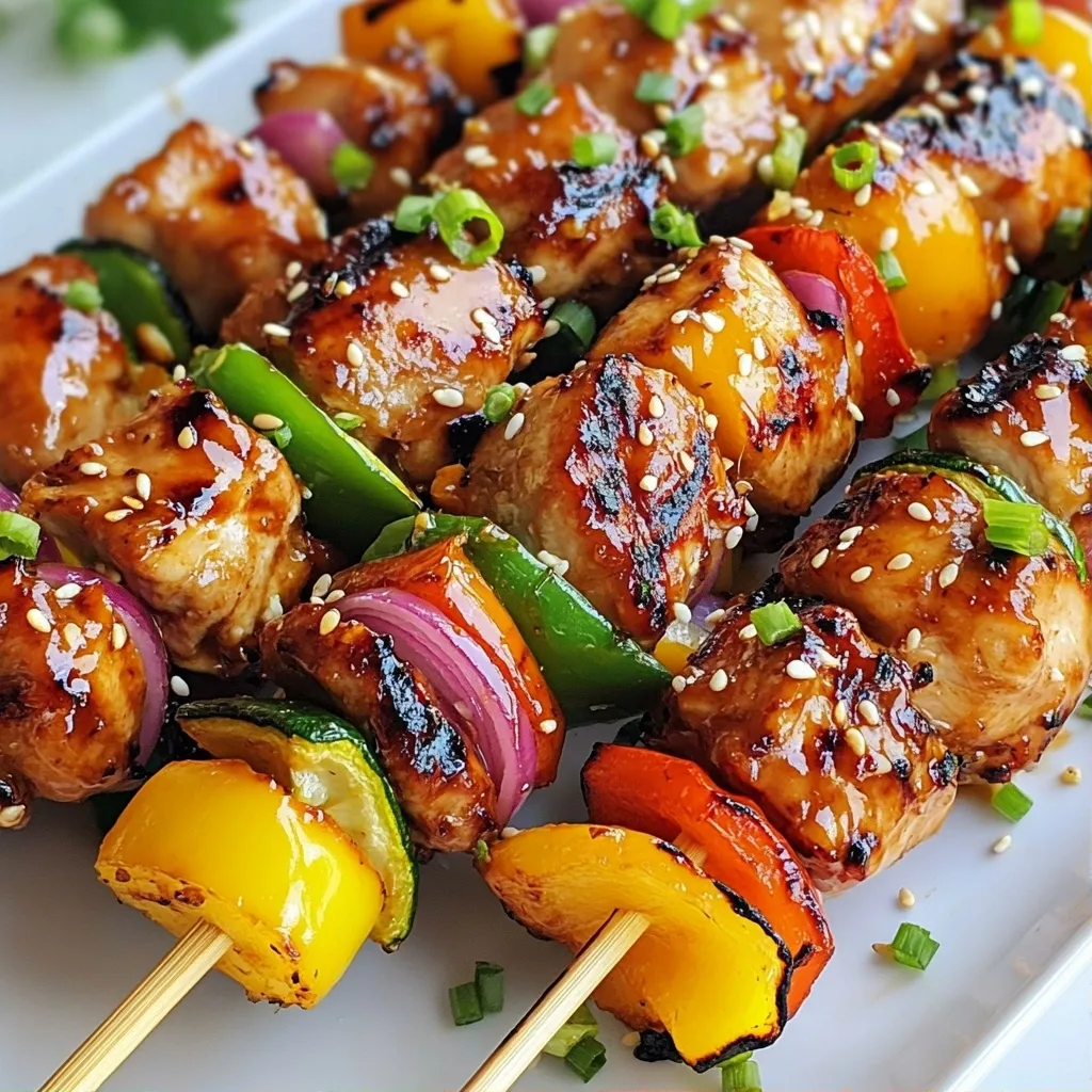 Sizzling Trend High Protein Recipes Teriyaki Skewers