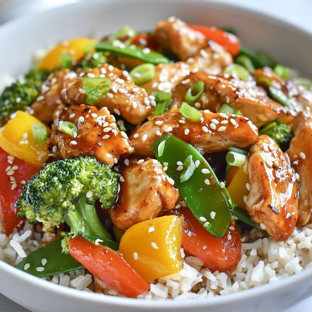 Spicy High Protein Recipes Ginger Chicken Stir Fry